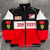 F1 Embroidery Racing & Cycling Suit - Retro American Style Jacket for Men & Women
