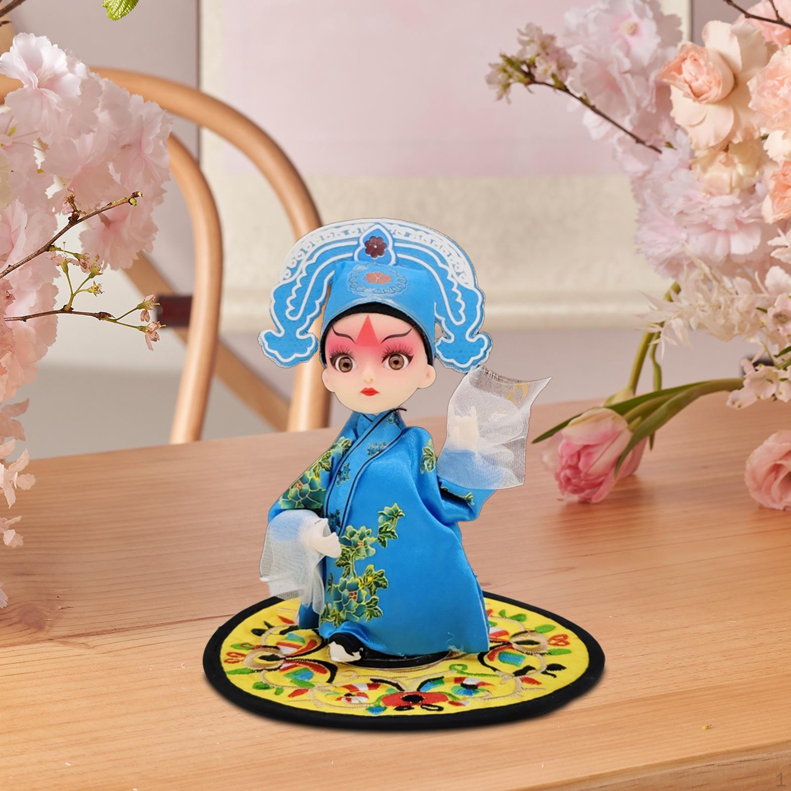 

Скульптура китайской куклы для домашнего декора Zhang Sheng