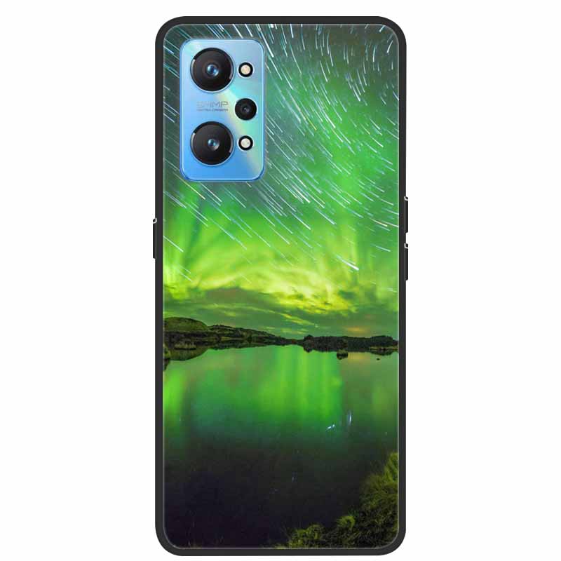 For Realme GT Neo 2 Case Silicone TPU Soft Cover Aesthetic Phone Case for Realme GT Neo2 Funda Realmi RMX3370 Shockproof Shell