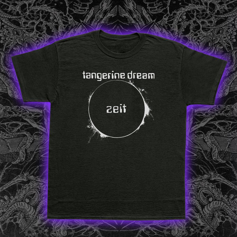 Tangerine Dream Zeit T-Shirt Krautrock Ambient Electronic Music Tee S-5XL