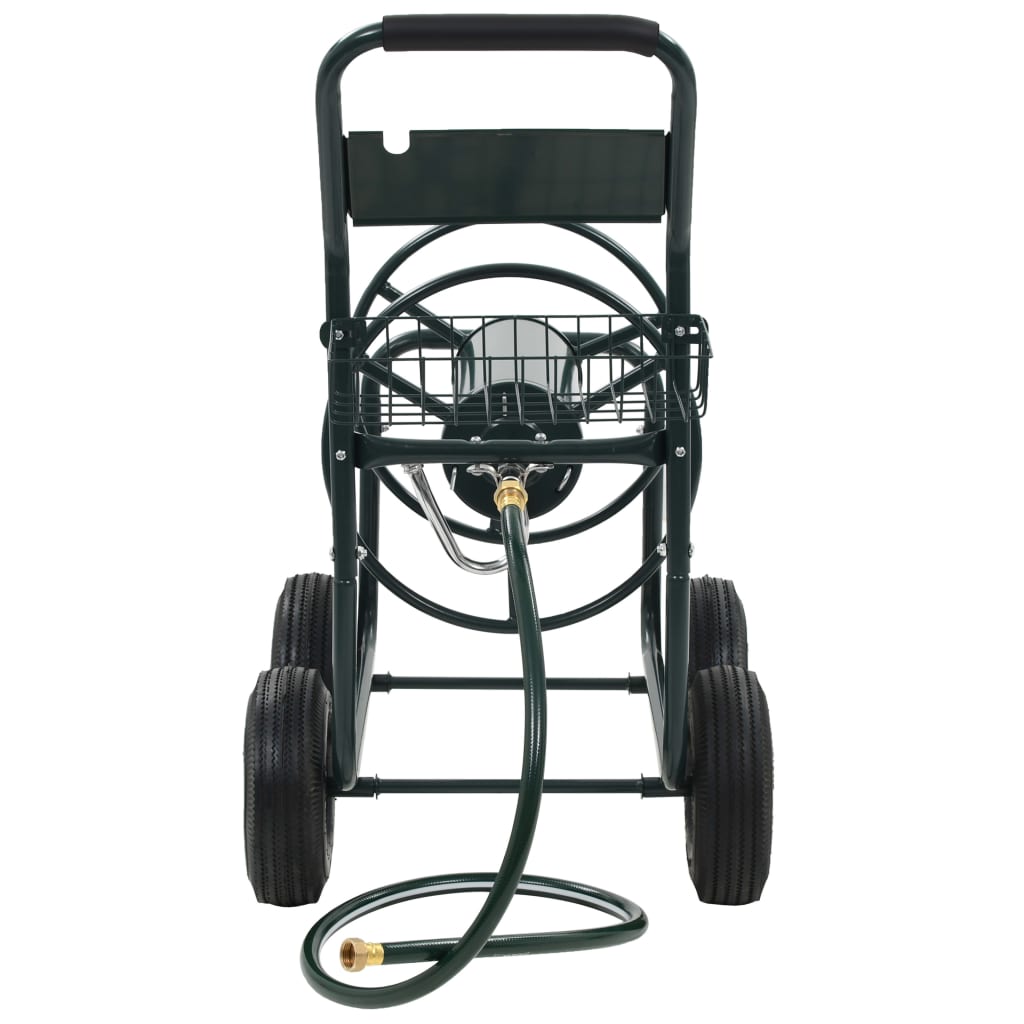Vidaxl Gartenschlauchwagen mit 1/2" Anschluss, 75 m, Stahl