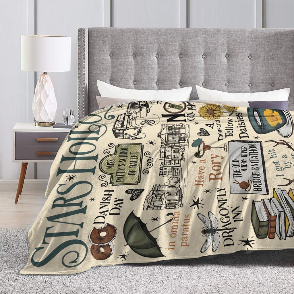 Gilmore Girls Blankets Flannel Spring Autumn  Multi-function Warm Throw Blanket for Bedding Outdoor Quilt