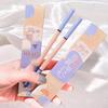Hens Ultra-Fine Double-Ended Waterproof Smudge-Proof Color-Fast Brow Pencil for Natural Hair-Like Strokes