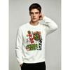 Men's Hoodless Sweatshirt Loose Fit Round Neck Long Sleeve Casual Pullover for Autumn Winter, Sweatshirt, Soft Comfortable Versatile Casual Attire