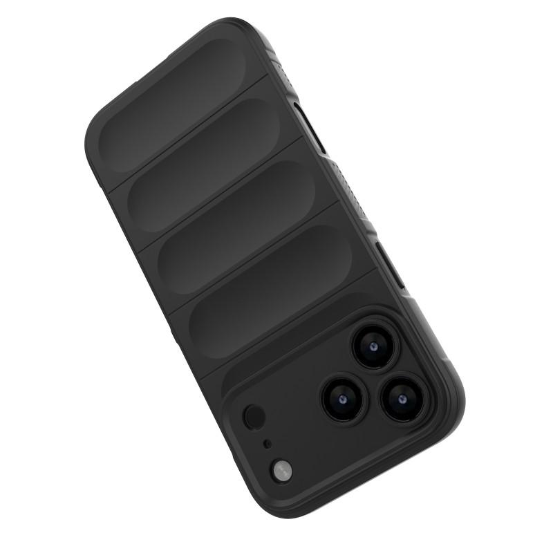 HGJTFANY Cover per Oukitel C1 (6.52) con 3 Pack Pellicola Vetro Temperato, Silicone Morbido Ultrasottile Antigraffio Trasparente Custodia per Oukitel C1