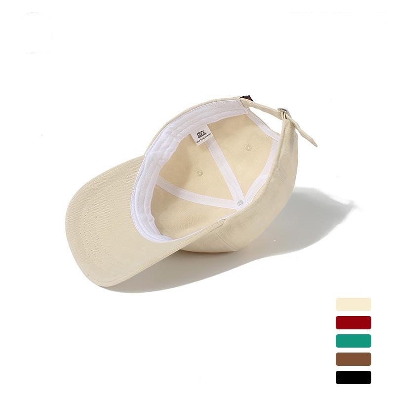 BF Style Original Embroidery Soft Top Cap Women's Spring and Autumn High Street Retro Simple Sunscreen Baseball Cap Men