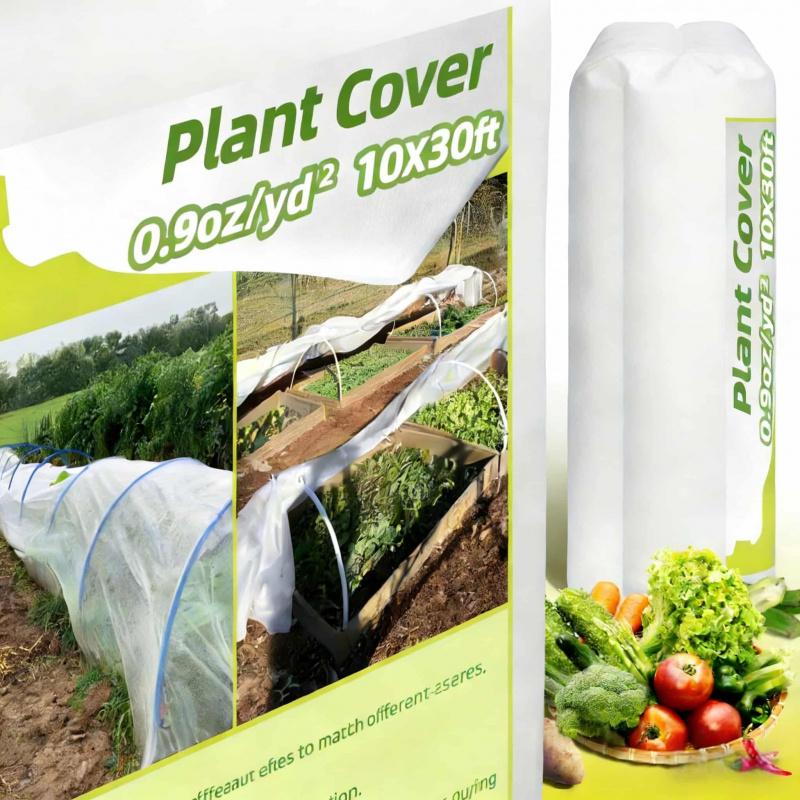 10x50ftWinter Plant Frost Protection coverPPThickened Reusable White Gardening Plant Protection Cover