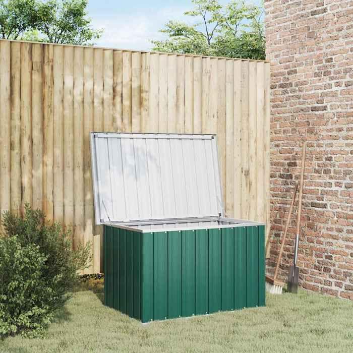 VidaXL Garden Storage Box, Storage Chest, Gardening Tools, Patio Backyard Organizer 46257