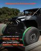 VEVOR Wheel Chock Tie-Down Kit, Chock-Style Trailer Tie Down Strap, Car Tie Down Kit with Buckle