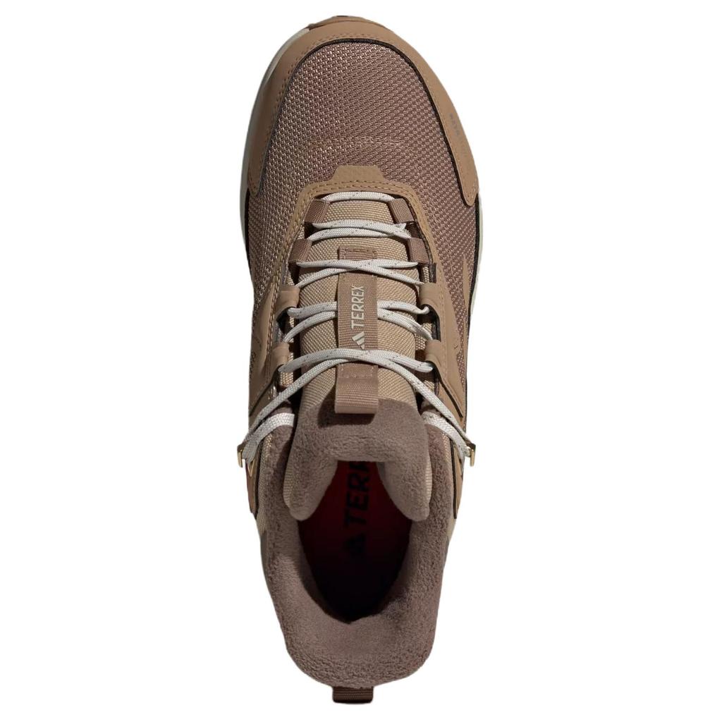 Adidas Terrex Anylander Climawarm Comfortable Versatile Warm Waterproof Breathable Hiking Shoes Women Hiking Shoes Brown JS1432