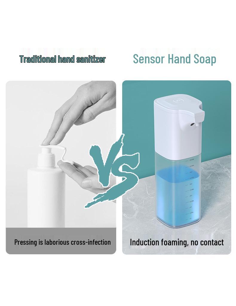 Wall-Mounted Automatic Sensor Soap & Hand Sanitizer Dispenser