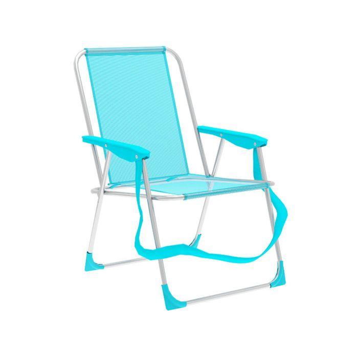 Chaise Pliante - Marbueno - Aigue Marine - Aluminium - Pliable - Design Moderne