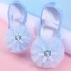 Aisha Blue Soft Sole Ballet Shoes for Girls and Toddlers (Model 8008)