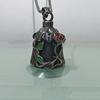 3D Design Motorcycle Guardian Bell Rose Design Evil Spirit Trap Bell Riding Bell Pendant  Men Gifts