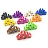 Inner Diameter 10mm Pigeon Leg Ring Poultry Pigeon Bird Parrot Clip Ring with Foot Ring Pigeon Supplies Bird Utensils 100Pcs/Set