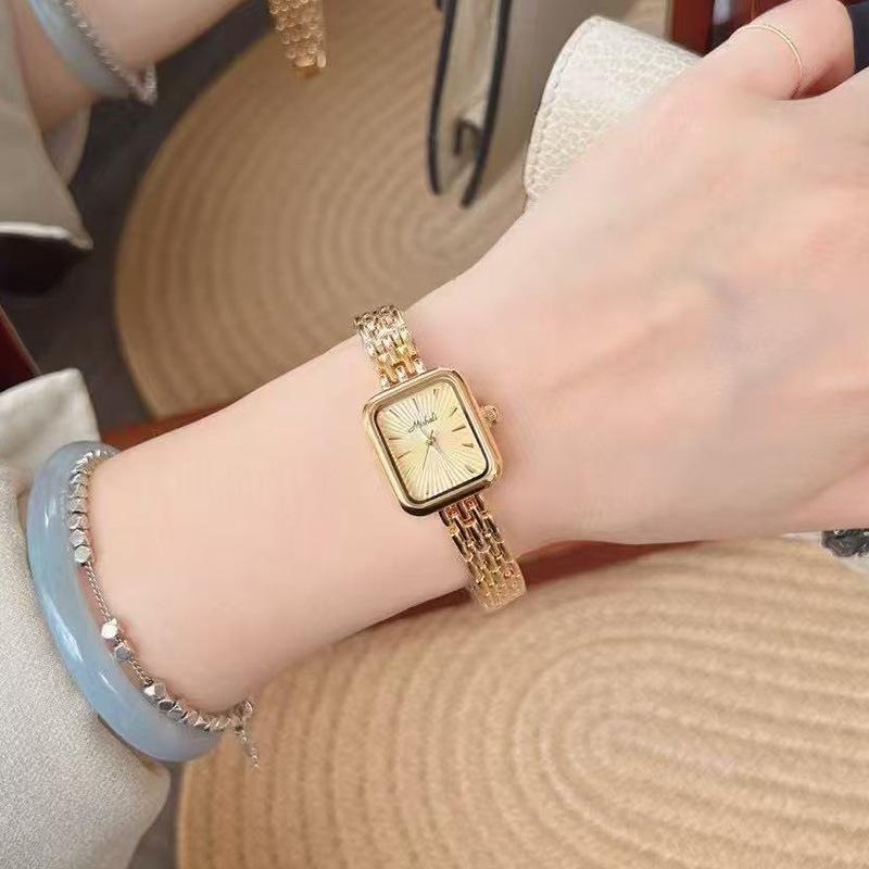 Bracelet Watch Ladies Gold Watch Women'S Watch Square Small Dial Women'S Trade