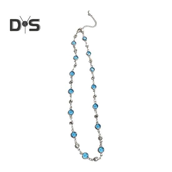 

Женское ожерелье с искусственным кристаллом, однослойная/двухслойная подвеска в виде бабочки, регулируемая с увеличенной длиной, выпускной, вечеринка, шея, ювелирное украшение, свадебное колье B