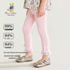 Classic Teddy Girls' Summer Breathable Capri Leggings