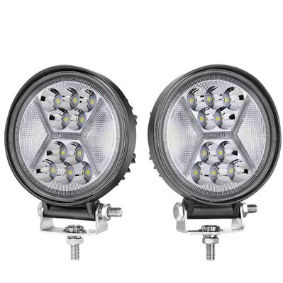 Round Two-color Work Light 117w (2pcs)