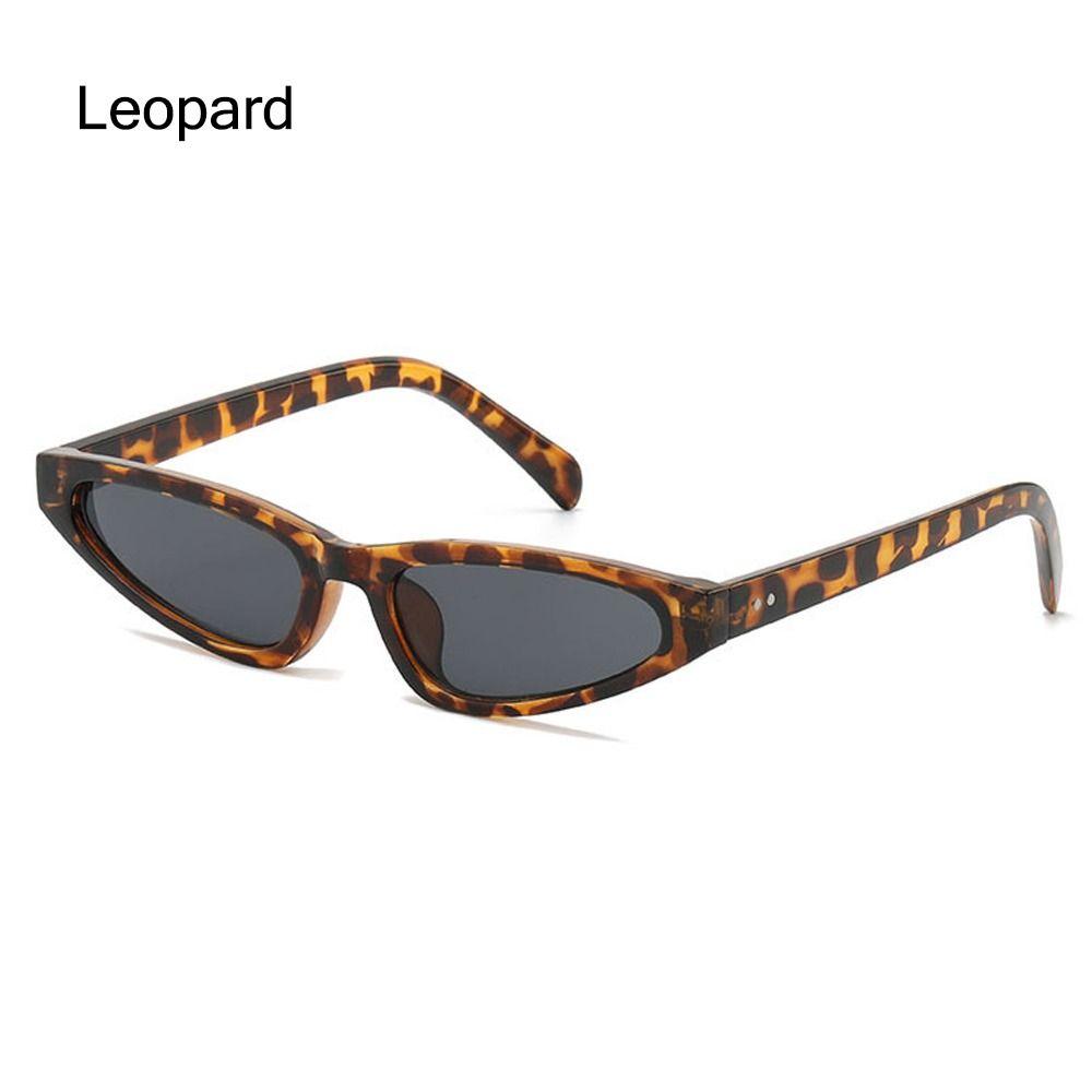 Unique Small Frame Cat Eye Sunglasses for Women Trendy UV Protection Triangle Shades Hip-Hop Sun Glasses Fashion Eyewear