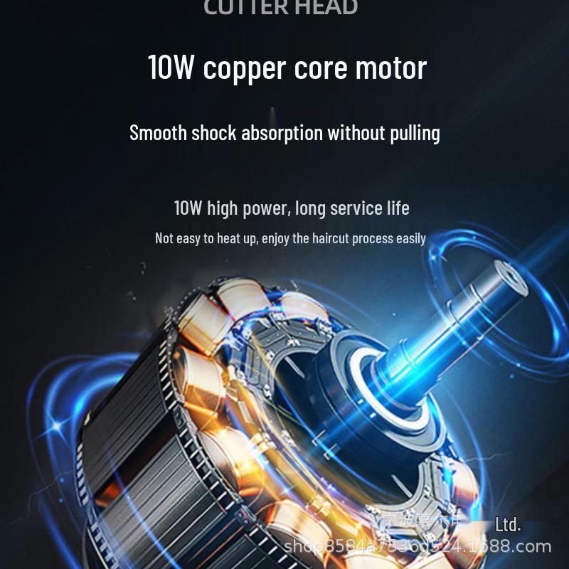 

Акумуляторна машинка для стрижки волосся з цифровим дисплеєм - Універсальна електрична бритва та тример.