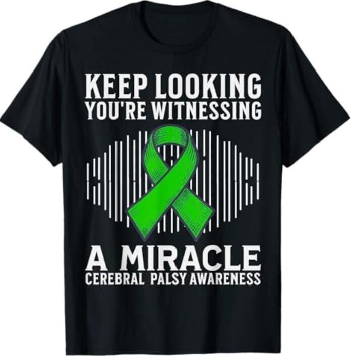 CP Cerebral Palsy Awareness for Kids CP Awareness Boys Girls T-Shirt Unisex T-Shirt S