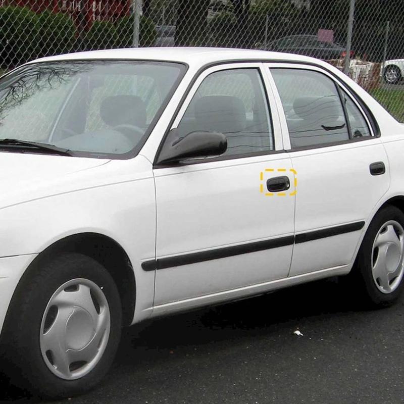 Replacement Car Exterior Door Handle Plastic Metal Construction Easy Installation Suitable For Select Models 6923002040