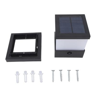 Outdoor Waterproof Solar Post Cap Light LED Solar Lamp Post Light Decorative Courtyard Landscape