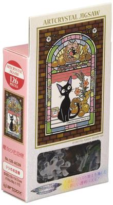 ENSKY Ghibli Delivery Service Shop Number 10 X Art Crystal Jigsaw Puzzle 126 Pieces ART CRYSTAL JIGSAW Kiki's Jiji's 14.7cm 126-AC09