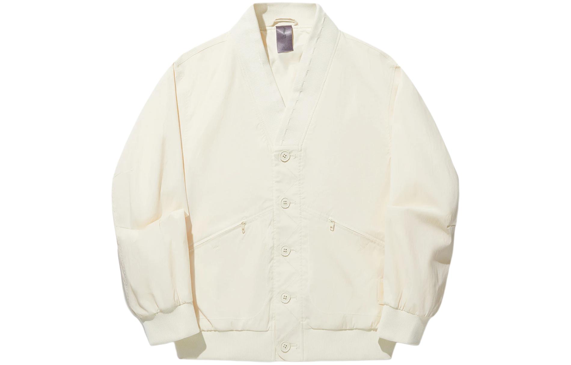Li Ning x CHENGLONG,LIANMINGKUAN Jackets & Coats Men s Papyrus White AJDU101-3 M