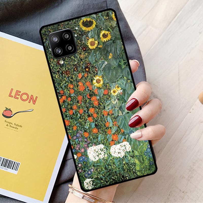 Flower Plant Art For Samsung Galaxy A55 A35 A15 A22 A32 A52 A54 A34 A14 A53 A33 A56 A36 A26 A16 A05 A06 Case