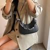 New niche high-end underarm baguette bag women's 2025 new trendy versatile chain shoulder bag