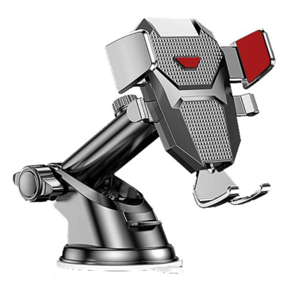 D25+105+K5 Suport Telescopic cu Ventuză pentru Bord, Suport de Telefon pentru Gura de Ventilație, Suport Auto Blocabil pentru Telefon