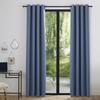 Blackout Curtains 140 X 260 Cm "Night" - Soft Blue - 2 Blackout Panels 140 X 260 Cm