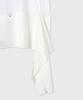 Yunse Draped Satin Dress (White)