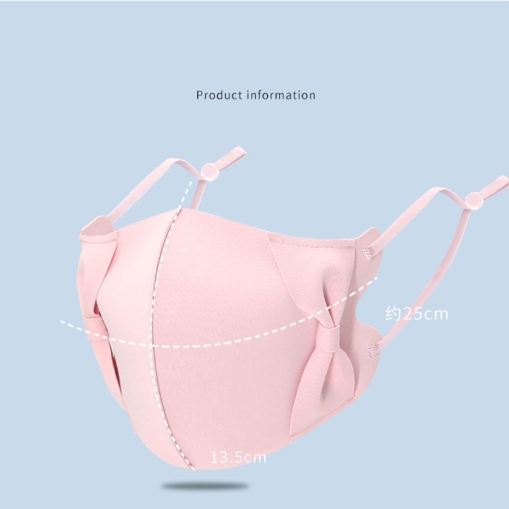 Breathable Ice Silk Mask Anti-UV Anti-sun Mask Fashion Riding Face Mask  Gift