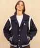 Royal Club Holiday Rch Varsity Stadium Jacket Navy