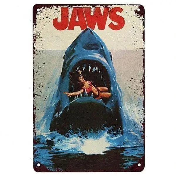 Poster Film Științifico-Fantastic Semn Metalic Placă Vintage Semn din Tinichea Placă Decor de Perete Pentru Bar Club Man Cave Art Pictură Poster Film