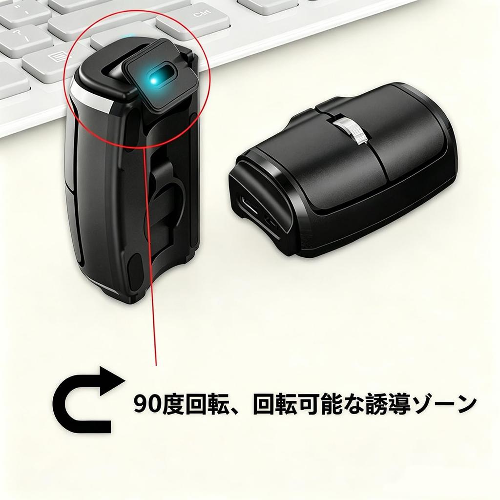 Ring Thumb Bluetooth Wireless Finger USB Mini Remote Compatible with and Mouse, Ultra-Compact Mouse, Mouse, Rechargeable, Control, Portable,