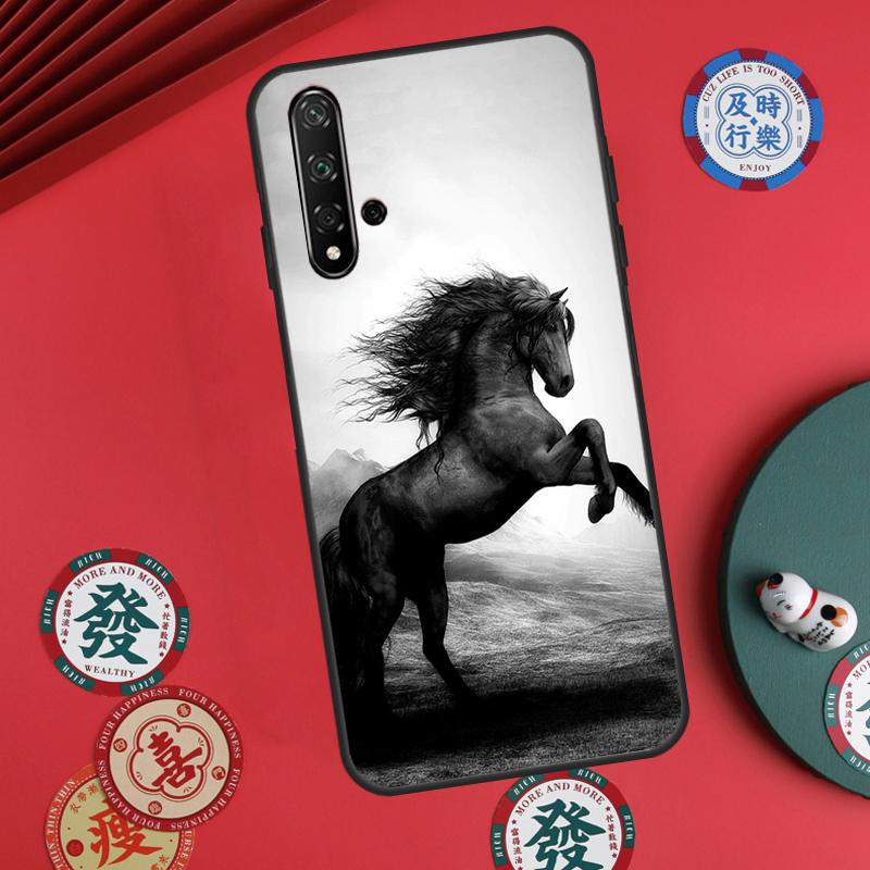 Domineering Cool Horse For Huawei Nova Y60 Y70 Y90 Y72 Y73 Y61 Y91 7i 8i 11i 12i 12s 9 10 SE P20 P30 P40 Lite Case