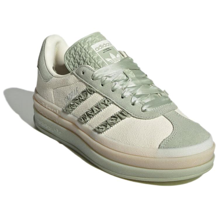 Adidas Originals Gazelle Comfortable Fashion Durable Low-Top Sneakers Women Sneakers Green JR8373