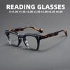New Square Reading Glasses Men Black Frame Presbyopia Eyeglasses Women Far Sight Optical Eyewear Diopters 0~+4.0 Spectacles
