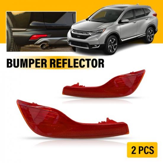 Rear Bumper Reflector Set For 2017- Honda CR-V 34500TLAA01 34550TLAA01