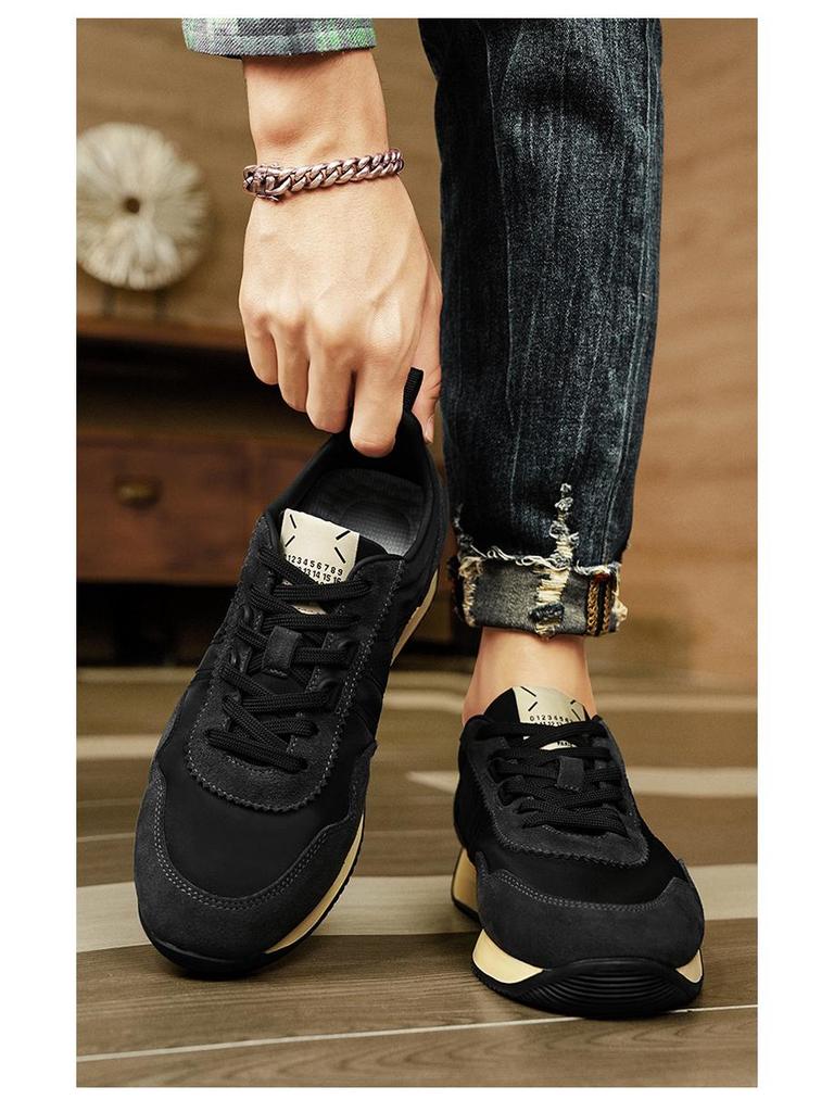 Forrest Gump 2025 Autumn Men's Canvas Shoes: Korean-Style, Low-Top, Outdoor Sports Fashion