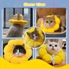 Adjustable Cat Recovery Collar Cute Solar Flower Neck Cone After Surgery Adjustable Cat Recovery Collar Cute Solar Flower Neck C