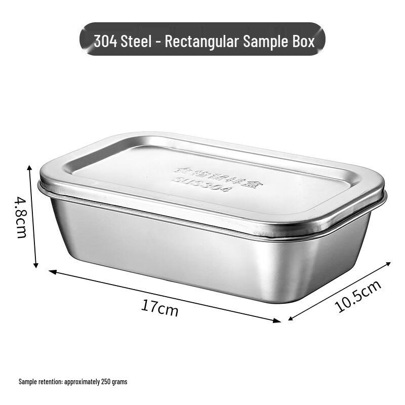 304 Stainless Steel Food Sample Box