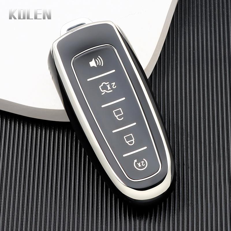 Tpu Car Key Case Cover For Ford Edge Escape Expedition Explorer Focus Taurus Flex C-Max For Lincoln Mks Mkt Mkx Mkz Navigator