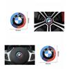 2025 NUOVO Logo Anniversario 50H BMW Copricofano Anteriore Emblema 81mm Emblema Posteriore 72mm Coprimozzo 56mm Adesivo Volante 46mm