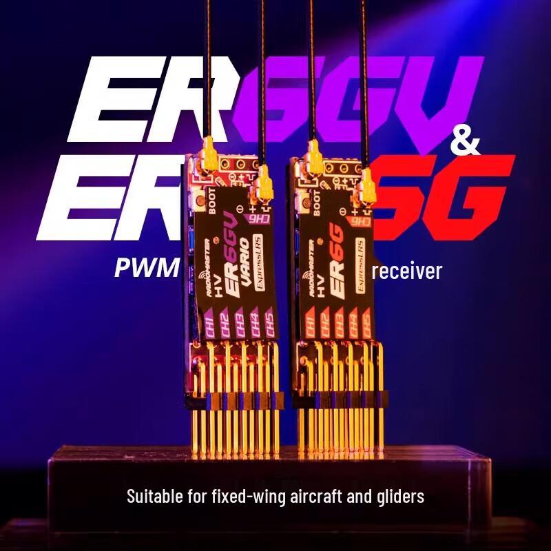 RADIOMASTER ER6G 2.4GHz ELRS PWM Receiver