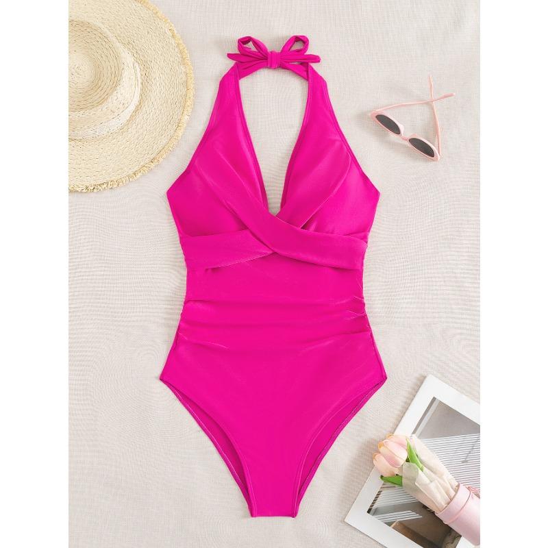 New Swimsuit Women's Fashion Bikini Onesie Sexy One-piece Beach Swimsuit Swimsuit